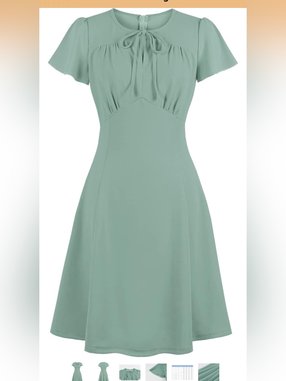 Vintage Inspired Dress - Size Small